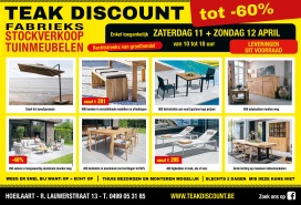 Tuinmeubelen stockverkoop Hoeilaart