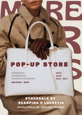 More For Less by Scarpina pop-up stocksale