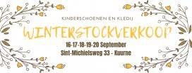 Winter StockVerkoop - Kinderschoenen en Kledij