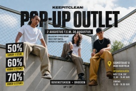 stockverkoop Keepitclean Belgische streatwear