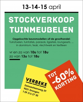 Verbeke Outdoor - Stockverkoop tuinmeubelen 