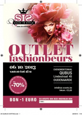 Outlet & fashionbeurs Oudenaarde