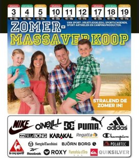 Zomer Massaverkoop