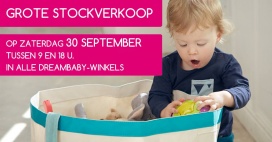 Grote stockverkoop bij Dreambaby