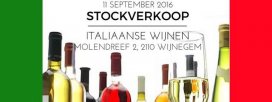 Stockverkoop Italiaanse wijnen