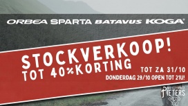 Bike Service Pieters stockverkoop fietsen