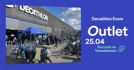 Outlet verkoop tweedehandsfietsen Decathlon