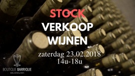 Stockverkoop wijnen Boutique Barrique