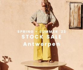Nathalie Vleeschouwer stockverkoop Antwerpen