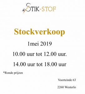 Stockverkoop stoffen