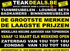 TEAKDEALS - Outletverkoop Home & Lifestyle Artikelen