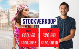 Stockverkoop Four Roses en Bronson - grote keuze dames en heren zomer 25