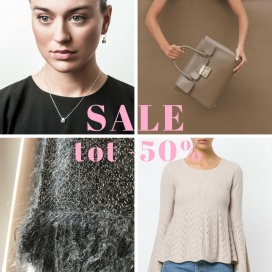 Winter sale designer (kleine) lederwaren, kleding en accessoires zoals juwelen & sjaals