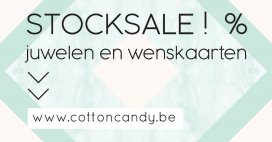 Stocksale juwelen en wenskaarten