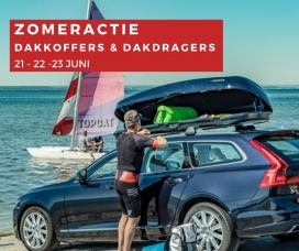 Zomeractie dakkoffers en dakdragers 