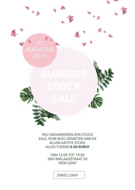 Summer STOCK SALE She's Milano