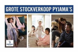 Grote stockverkoop pyjama's