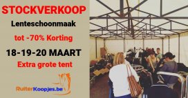 Stockverkoop ruitersport artikelen