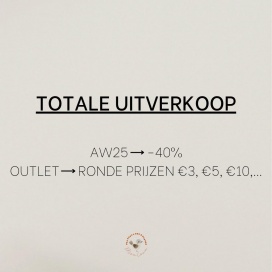 Totale uitverkoop Moa.Lova.