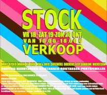 Stockverkoop handtassen, koffers, ...