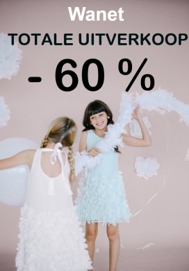 TOTALE UITVERKOOP   tot  - 70 %  WANET  kinderkleding van 2jaar tot 16 jaar