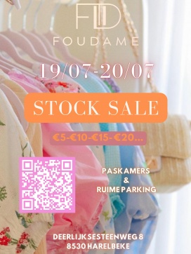 Foudame.be stocksale