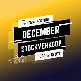 Stockverkoop fietsen en kledij