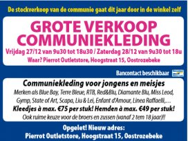 Grote verkoop communiekleding