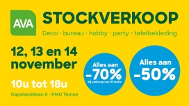 Grote AVA stockverkoop