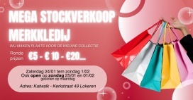 Katwalk Lokeren stockverkoop