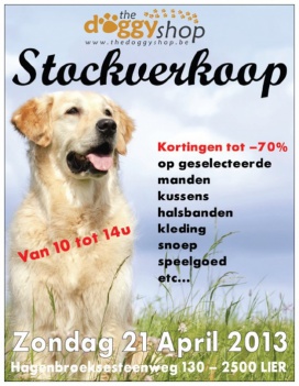 Stockverkoop Hondenartikelen