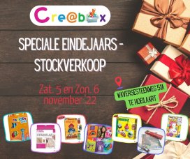 Stockverkoop Creabox (knutselgerief)