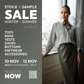 Studio10 stock- en sample sale