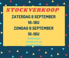 Stockverkoop Madamoizel