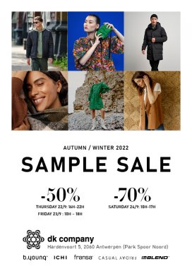 DK Company sample sale