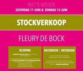 Stockverkoop Fleury De Bock