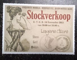 Stockverkoop Lingerie Claire