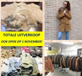 Totale uitverkoop van Lederkleding 