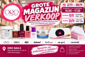 Magazijnverkoop Belgium Oro Nails
