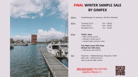 Final Gimpex winter sample sale