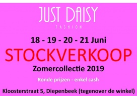 Stockverkoop zomercollectie 2019 Just Daisy fashion