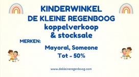 Stocksale / koppelverkoop Kinderwinkel De Kleine Regenboog