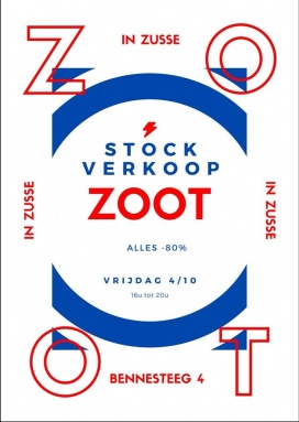 Stockverkoop ZOOT IN ZUSSE