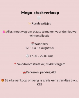 Ibifina stockverkoop