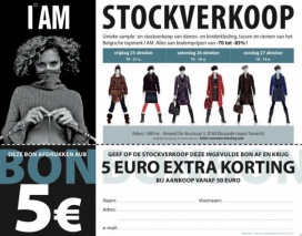 I AM stockverkoop