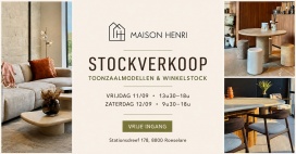 Maison Henri stockverkoop