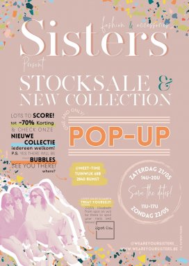 Sisters pop-up stocksale