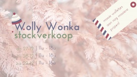 Stockverkoop bij Wolly Wonka (brei- en haak wol)