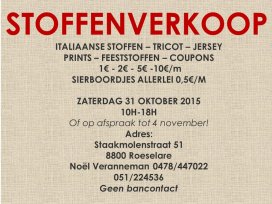 Sstoffenverkoop - Italiaanse stoffen, tricot, jersey, ...