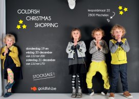 STOCKVERKOOP en CHRISTMAS SHOPPING GOLDFISH.BE